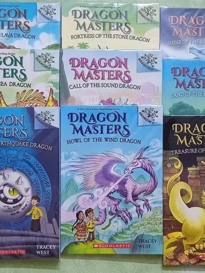 The "Dragon Masters" series is a huge hit with our members! These exciting fantasy books are perfect for newly independent readers who love adventure.
