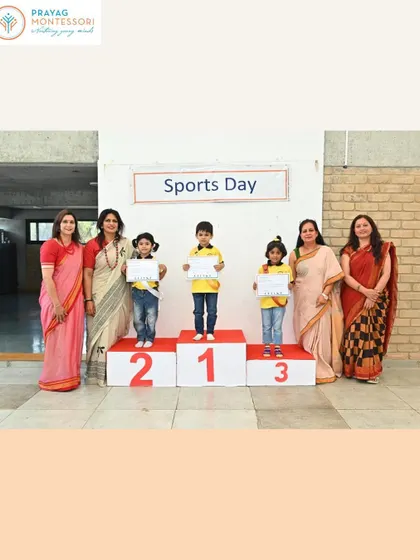 The winners of our Jayanagar branch Sports Day from the 2022-23 school year.