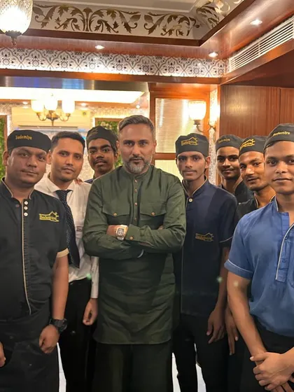 Yo Yo Honey Singh with our team. He is not just a guest; he feels like family.