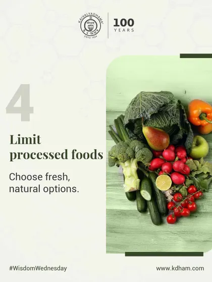 Choosing fresh, natural foods over processed options reduces your intake of artificial additives and preservatives. This simple choice supports your body's natural detoxification processes.