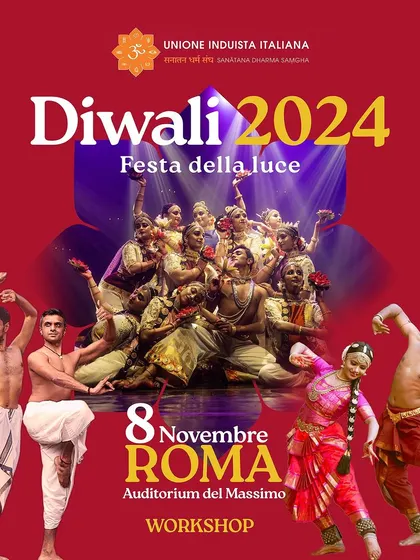 We are excited to be part of the Diwali 2024 celebrations in Rome with a special workshop. This event offers a unique chance to learn a choreography representing the festival of lights.