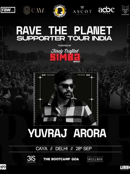 Part of the official Rave The Planet supporter tour in India. It was amazing to be part of a global movement celebrating electronic music culture.