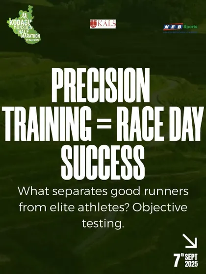 Precision training equals race day success. We believe objective testing is what separates good runners from elite athletes.