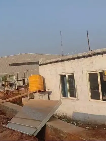 An on-site Vaastu consultation for an upcoming industrial shed on Tumkur Road. Proper planning at the construction stage is crucial for the long-term success of any industrial venture.