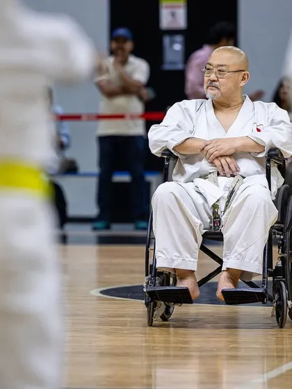 The focus and determination of Katsutoshi Shiina Shihan during the karate Gasshuku was an inspiration to all. We are proud to provide a venue where masters and students of all abilities can come together.