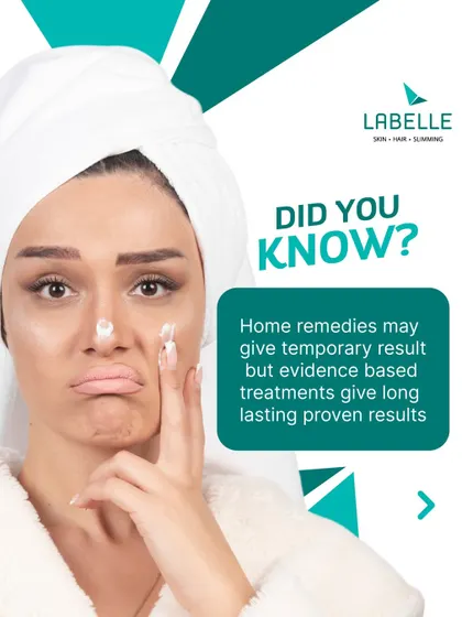 Don't let home remedies slow you down. For real, proven results, our advanced skin treatments are the most effective path to achieving radiant and healthy skin.