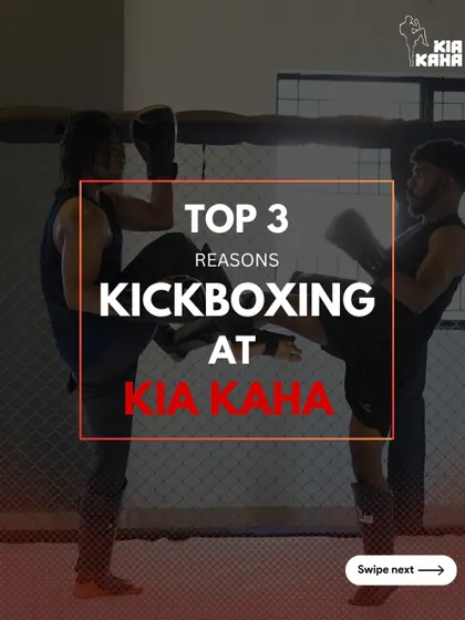 A duplicate of 125, inviting you to explore the top reasons to train kickboxing at Kia Kaha.