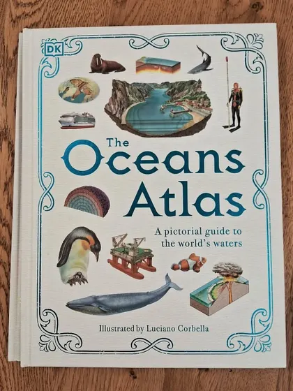 'The Oceans Atlas' takes you on a journey through the world's waters, exploring marine life, underwater volcanoes, and more.