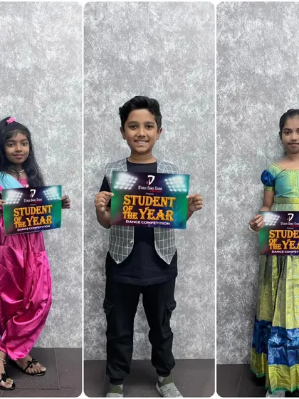 A collage of our wonderful student performers from the "Student of the Year" competition.