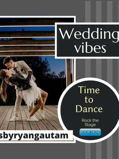I offer complete wedding choreography services in Delhi NCR to make your wedding memorable. I work to bring your ideas to life through performance.
