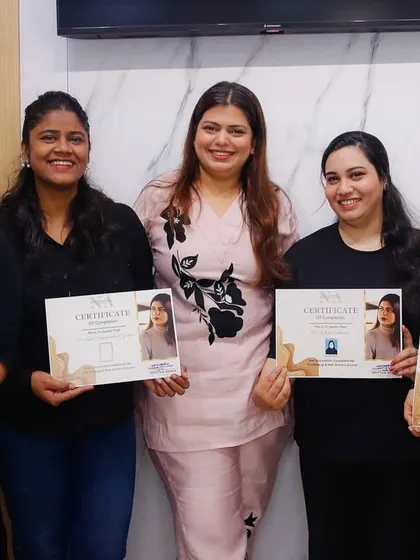 My latest batch of certified makeup artists. We celebrated their portfolio shoot and graduation together, ready for their next chapter.