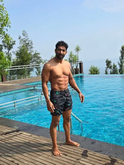 Pool time is also cardio time. Swimming is a great low-impact way to stay active and lean.