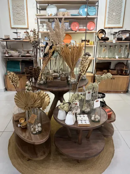 Another beautiful home decor and lifestyle store in Jaipur. I love finding unique pieces that add character and style to a living space.