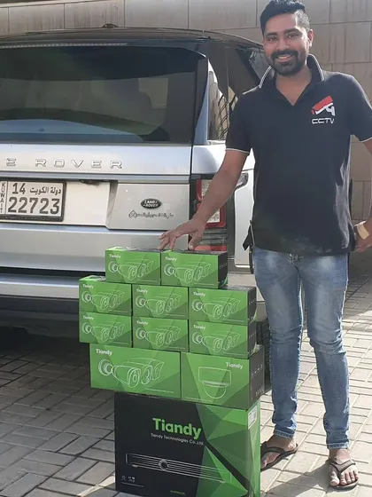 Another photo showing a successful delivery and a happy client. Providing great service is the most important part of my business.