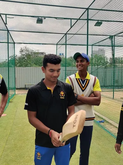 Our coaches celebrating with the four players selected for the state U-19 side. We believe in guiding our players through every step of their journey.