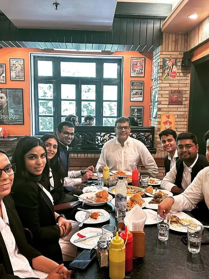 An impromptu team lunch at Big Chill Cafe after a court bench went on unexpected leave. We make the most of any opportunity to connect outside the office.