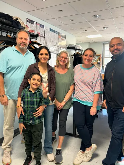 Reconnecting with former colleagues and friends at Birch Wathen Lenox School in NYC. It was wonderful to visit my old workplace and introduce my son Kai to the community there.