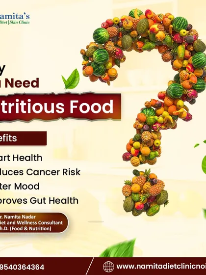 Why do you need nutritious food? The benefits are endless. It supports heart health, reduces cancer risk, improves your mood, and enhances gut health. It is the foundation of a healthy, happy life.