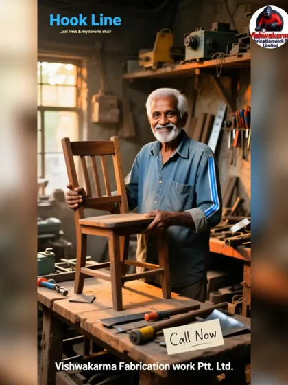 I handle all types of carpentry work, including furniture repair. If you have a favorite chair or table that needs fixing, I can restore it with care and precision.