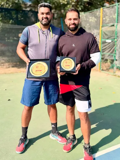 Another successful tournament for Kartikeya at the ITF MT-400 in Gwalior. He was crowned the champion in Men’s 35+ Doubles and was the runner-up in Singles, showcasing his versatility and fitness on the court.