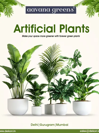 Make your space greener with forever green plants. We offer a wide variety of popular artificial plants like Monstera, Palm, and more, all designed to be durable, realistic, and maintenance-free.