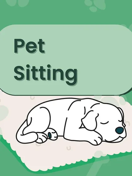 Stress-free pet sitting? You got it! We make sure your pet is comfortable and happy in their own home while you're away.