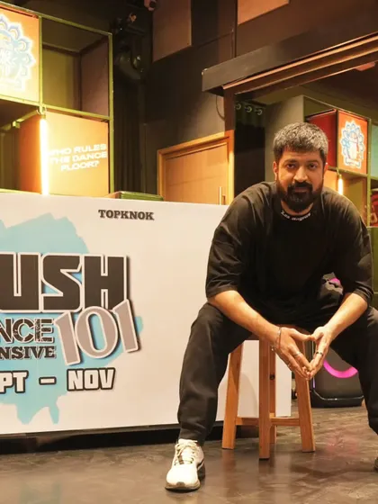 Another shot from the Rush 101 intensive. These programs are designed to help dancers grow and connect with the community.