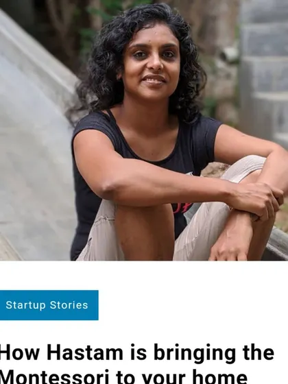 I was humbled to share the story of Hastam and my mission to bring authentic Montessori education into homes with Bangalore Insider. It is a joy to have my passion for child-led learning recognized, and it strengthens my commitment to supporting families on their homeschooling journey.