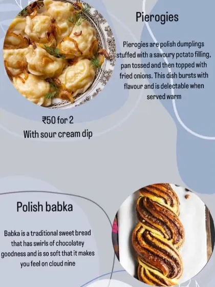 A trip to Poland with these warm and comforting treats. I make savoury Pierogies, which are potato-filled dumplings, and sweet Polish Babka, a beautiful bread with swirls of chocolate.