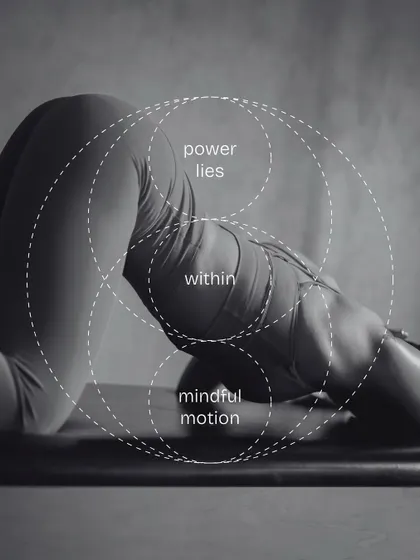 The real power of yoga lies within you, unlocked through mindful motion. This pose demonstrates how focusing inward during a deep stretch can create both physical release and mental stillness.