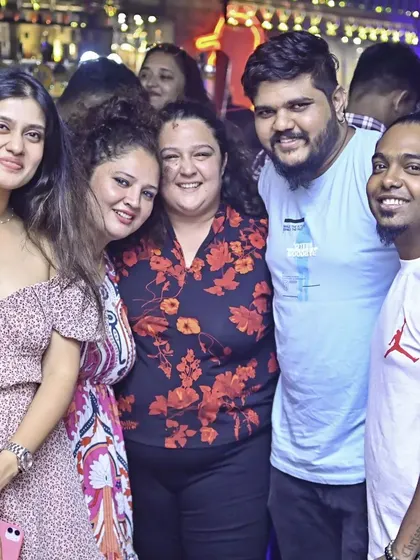 It's all about the people. Great to see happy faces and friends enjoying the music we're playing.