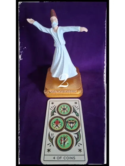 This is the August TarotScope reading for the Four of Coins. This card symbolizes control and holding on tightly. The guidance is to ask whether you are protecting yourself or limiting yourself, and to trust the flow.