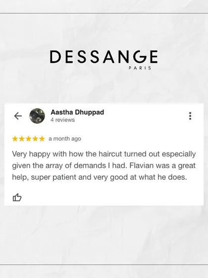 "Flavian was a great help, super patient and very good at what he does." We love hearing such positive feedback about our stylists.