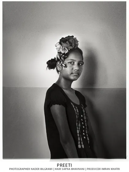 This is Preeti. Her quiet grace and strength are undeniable. These portraits pay homage to the belief that has always guided me: beauty, in its truest form, is simply self.