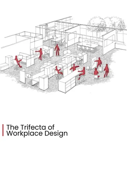 We believe in the trifecta of workplace design: a perfect integration of People, Purpose, and Place to create environments that are functional, aesthetic, and support well-being.