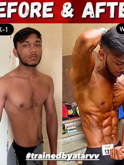 A 7-week journey from a regular physique to a stage-ready natural competitor. This is the result of a targeted diet and training plan for the ICN championship.