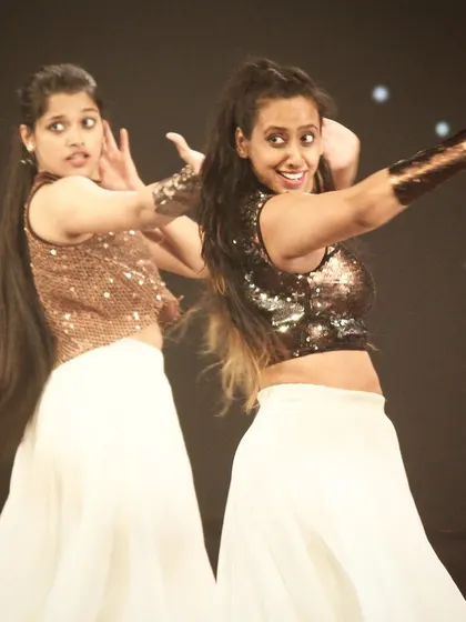 Capturing the expressive moments of a Bollywood dance performance on the Prayaan stage. The joy and emotion on our dancers' faces say it all.