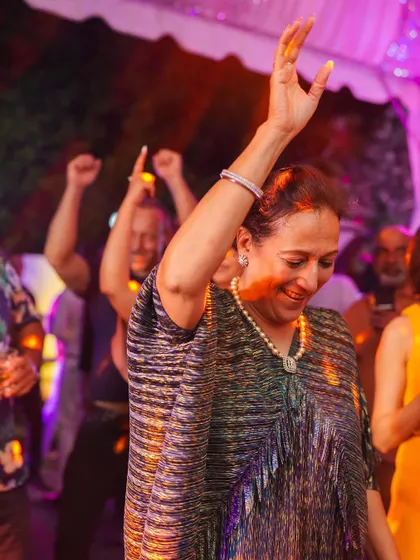 The dance floor was alive at this private birthday party. It's a pleasure to provide the soundtrack for such happy moments.