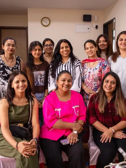A happy group photo after a successful seminar. It's wonderful to see so many passionate artists from different backgrounds coming together to learn and grow.