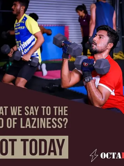 What do we say to the god of laziness? Not today. Good courage is fueled by faith in yourself and your process.