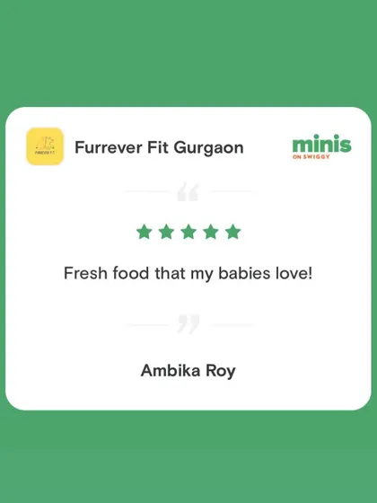 Simple, powerful feedback. Knowing that my fresh food is loved by your babies is what keeps me going. Thank you, Ambika, for trusting me.