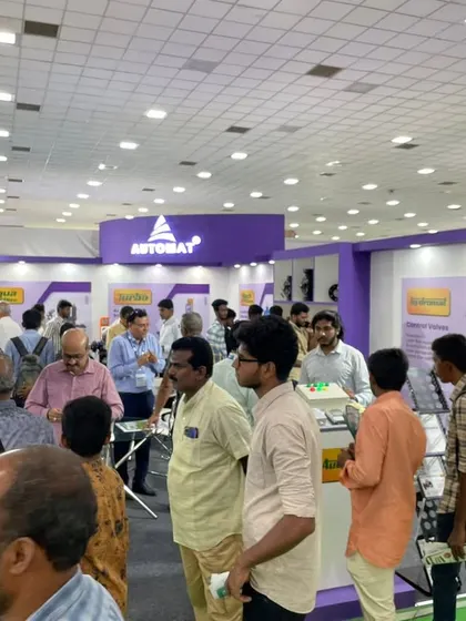 A bustling crowd at our booth during CODISSIA 2023 in Coimbatore. We are thrilled by the tremendous response and the opportunity to connect with so many people.