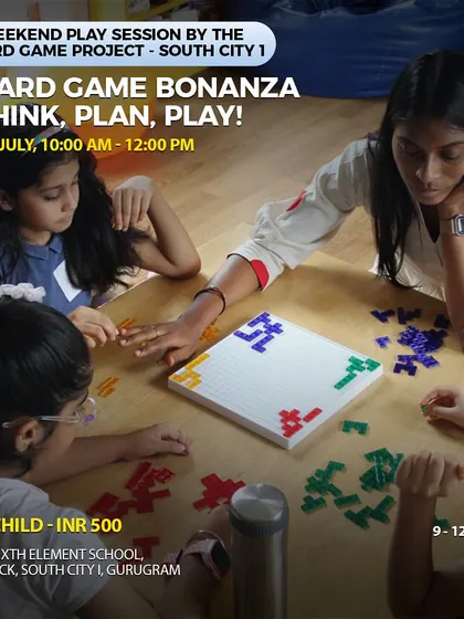 A weekend play session with The Board Game Project, where kids can dive into a world of strategy and fun.