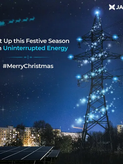 Wishing everyone a Merry Christmas. May this festive season be lit up with uninterrupted energy, joy, and the promise of a brighter, more sustainable tomorrow for all.