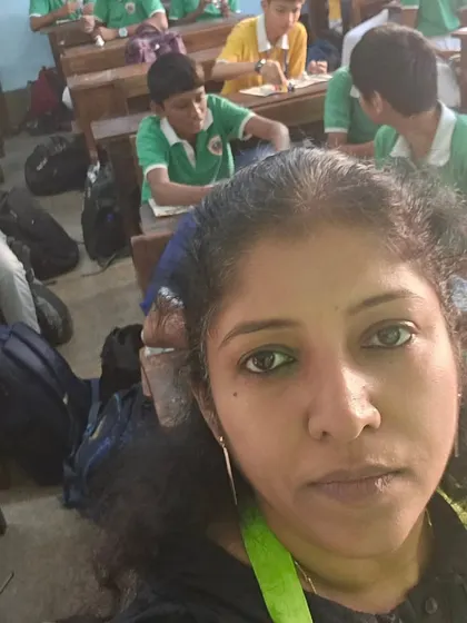 A dream come true! I officially started conducting workshops in Mumbai schools as a Fevicryl Certified Artist. Here I am at Our Lady of Salvation High School in Dadar.
