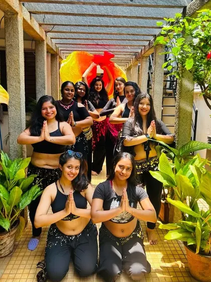 Teamwork makes the dream work. This is my tribe, my Azaya family, supporting each other inside and outside the studio.