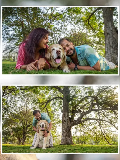 A testimonial from Kumo's family, paired with photos from his senior shoot. It's so rewarding to know that I've created something they will treasure forever.