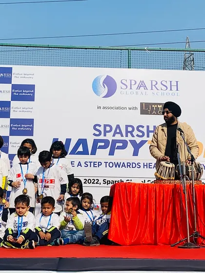 Happy Children's Day. It was a joy to perform for these wonderful kids at Sparsh Global School and see their happy faces.