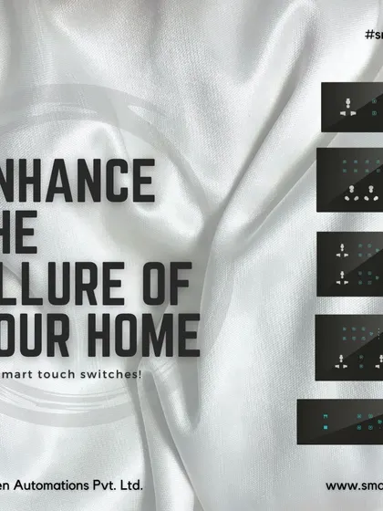 Enhance the allure of your home with my smart touch switches. They offer energy efficiency, remote access, and seamless integration with your smart home ecosystem.