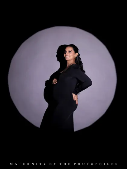 A duplicate of the stunning spotlight portrait, a favorite for its artistic and glamorous feel.